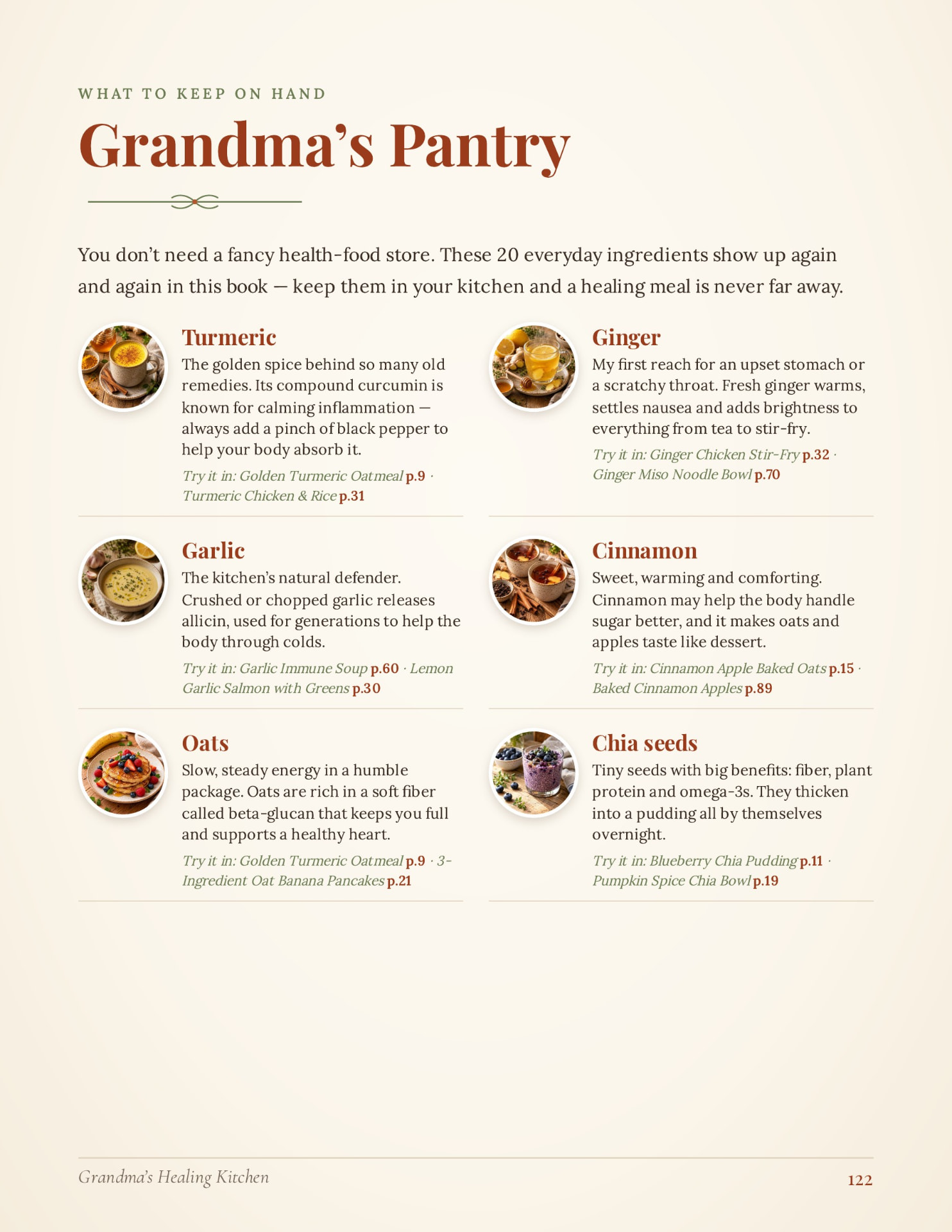 Grandma's Pantry guide page