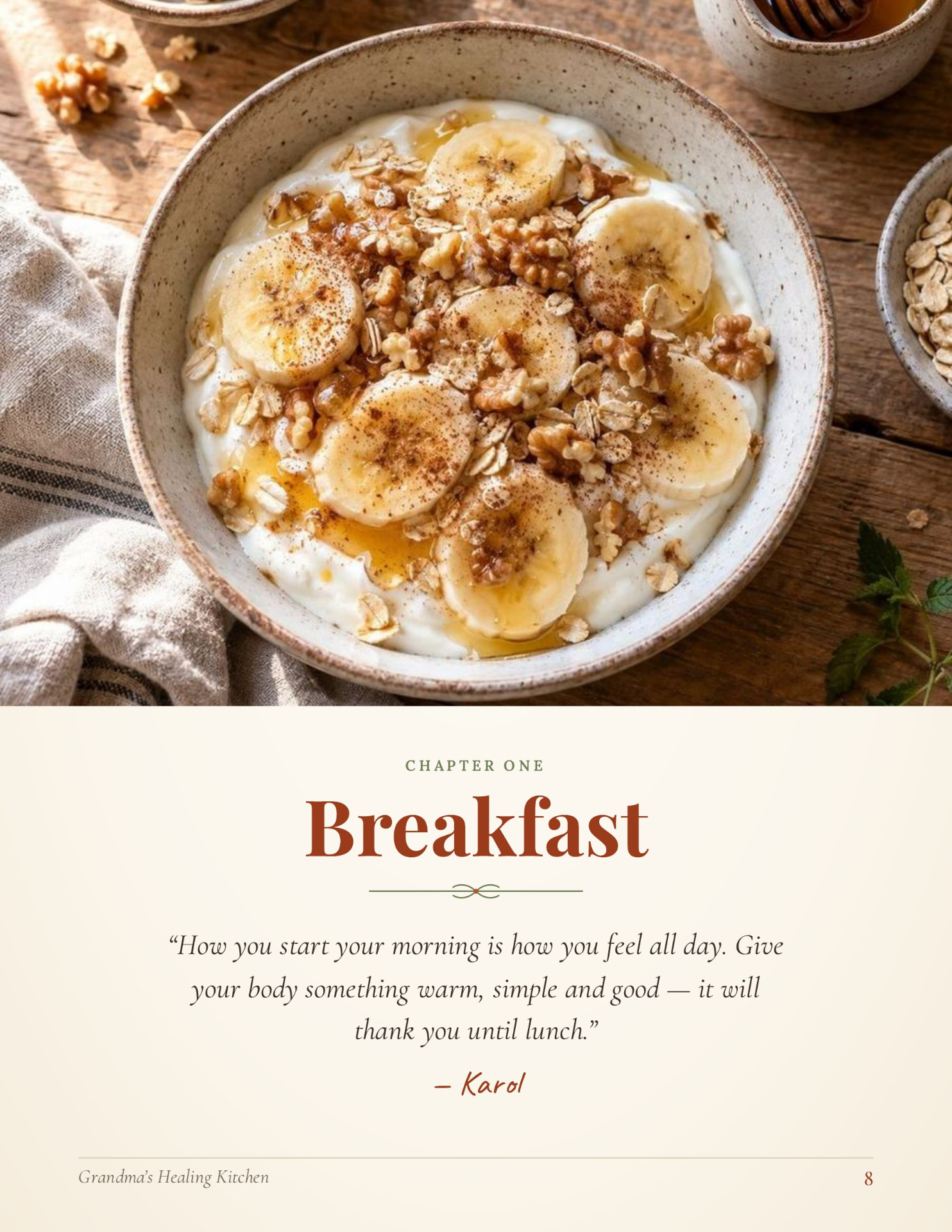 Breakfast chapter opening page
